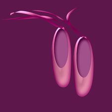 Ballet Slippers Royalty Free Stock Photos Ballet Slippers Royalty Free Stock Photos