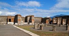 Pompei, Ruins From The Volcano Royalty Free Stock Photos Pompei, Ruins From The Volcano Royalty Free Stock Photos