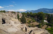 Pompei, Ruins From The Volcano Stock Photo Pompei, Ruins From The Volcano Stock Photo