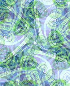 Unique Textures Opaque Swirls Stock Image