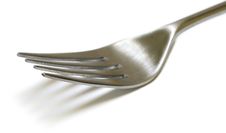 Fork Close Up With Shallow DOF Royalty Free Stock Image