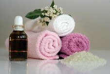 Bath Accessories Royalty Free Stock Photography Bath Accessories Royalty Free Stock Photography