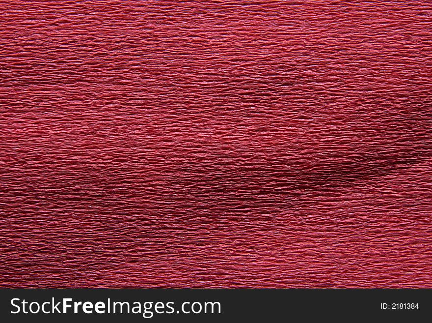 Red rough decorative paper macro. Red rough decorative paper macro