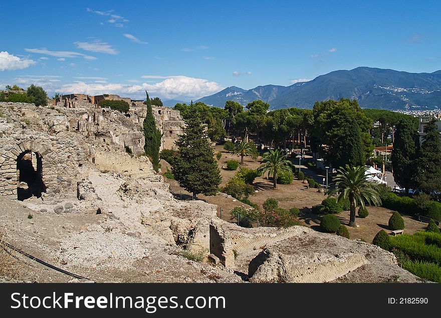 Pompei, Ruins From The Volcano