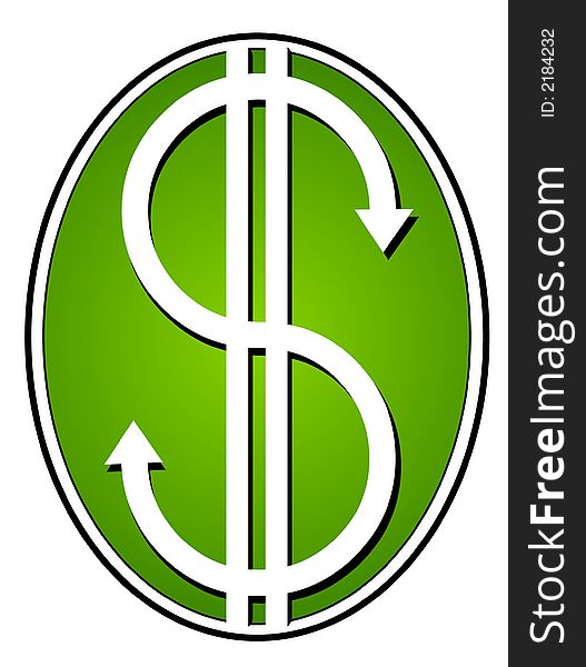 green money symbols