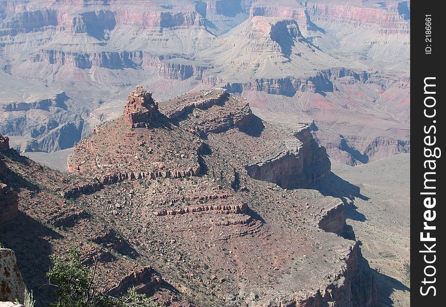View of the Grand Canyon in Arizona