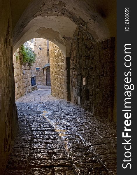 Passageway in Jaffa