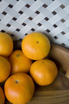 Oranges In Wooden Tray Stock Photos Oranges In Wooden Tray Stock Photos