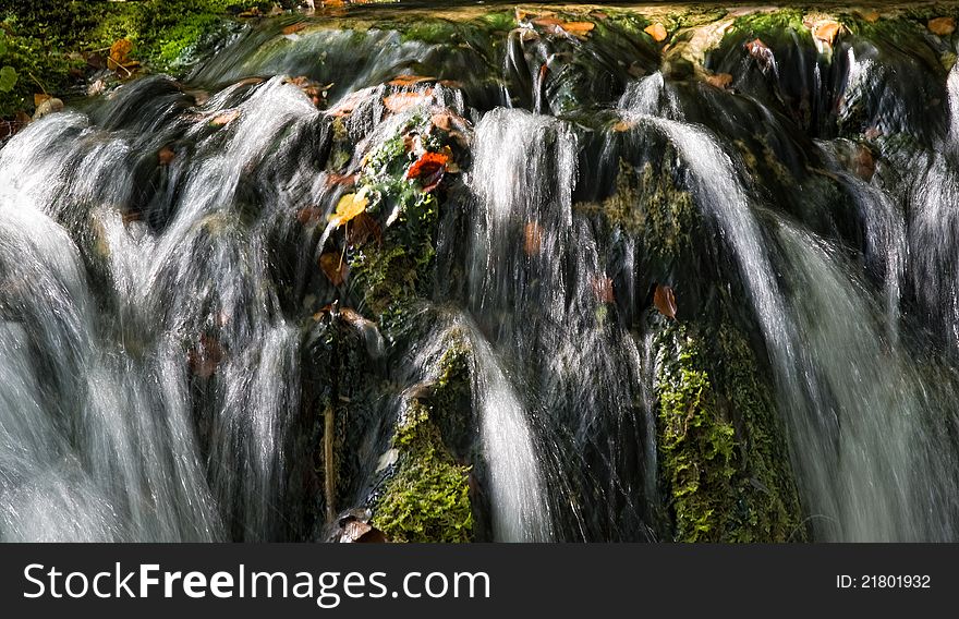 Waterfall At Plitvicka Jezera - Plitvice