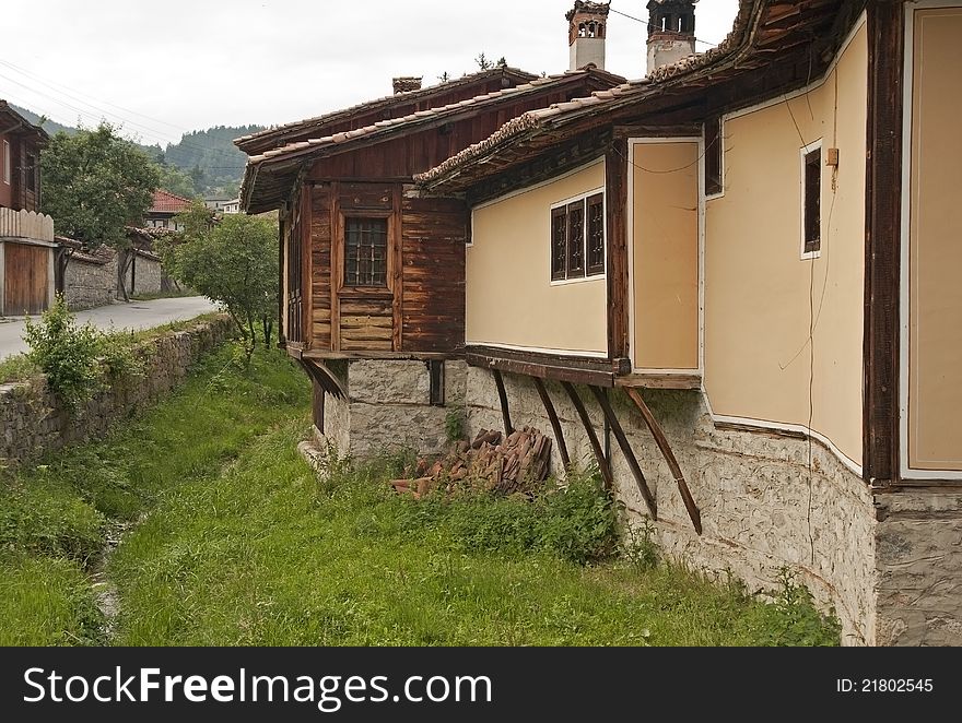 Balkan Ancient Houses.