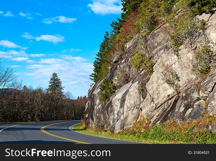 Road to Clingmans Dome, Great Smoky Mountains National Park. Road to Clingmans Dome, Great Smoky Mountains National Park.