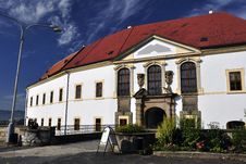Baroque Castle In Decin Royalty Free Stock Images Baroque Castle In Decin Royalty Free Stock Images