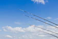 Fishing Rods Royalty Free Stock Photos Fishing Rods Royalty Free Stock Photos