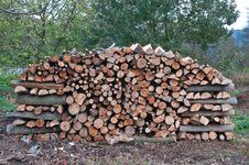Wood For The Winter Royalty Free Stock Image Wood For The Winter Royalty Free Stock Image