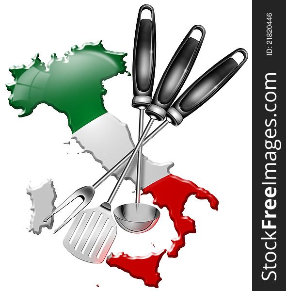 International cuisine made in Italy