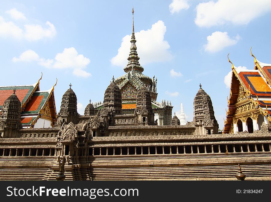 Pagoda at The Grand Palace Bangkok, Thailand