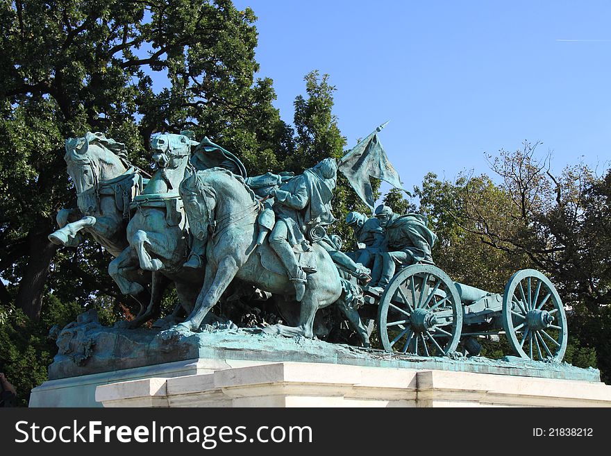 Ulysses Simpson Grant Memorial at U.S. Capitol