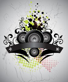 Music Background Banner Royalty Free Stock Photos Music Background Banner Royalty Free Stock Photos