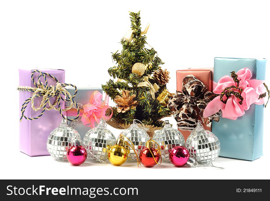 Christmas gifts and decoration