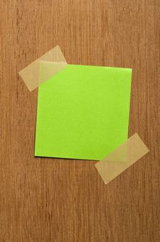 Note On Wood Royalty Free Stock Image Note On Wood Royalty Free Stock Image