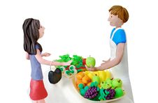 Plasticine Scene Stock Image Plasticine Scene Stock Image