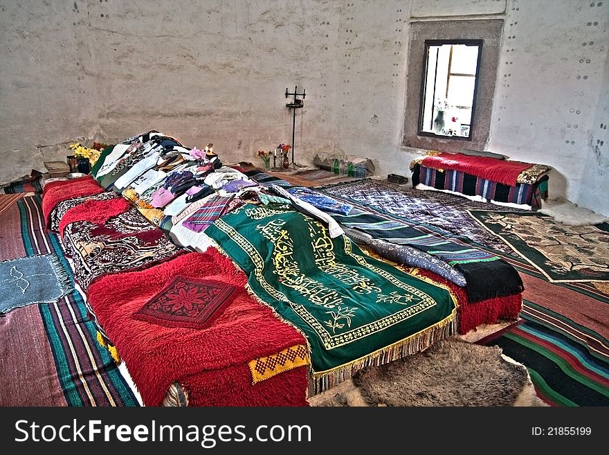 The bi-ritual prayer house of the Muslim saint Akyazala Baba and of his Christian counterpart St. Athanasius. The bi-ritual prayer house of the Muslim saint Akyazala Baba and of his Christian counterpart St. Athanasius