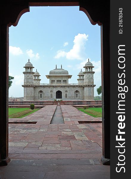 Baby Taj In Frame View, India