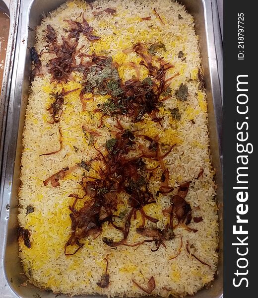 Arabic Biryani Rice. Arabic style tasty and