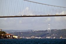 Bosporus Bridges Royalty Free Stock Image Bosporus Bridges Royalty Free Stock Image