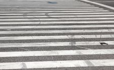 Zebra Crossing Royalty Free Stock Photo Zebra Crossing Royalty Free Stock Photo