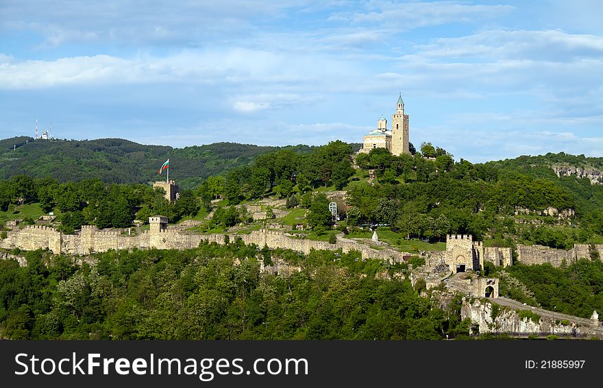 Tsarevets Fortress in Veliko Tarnovo