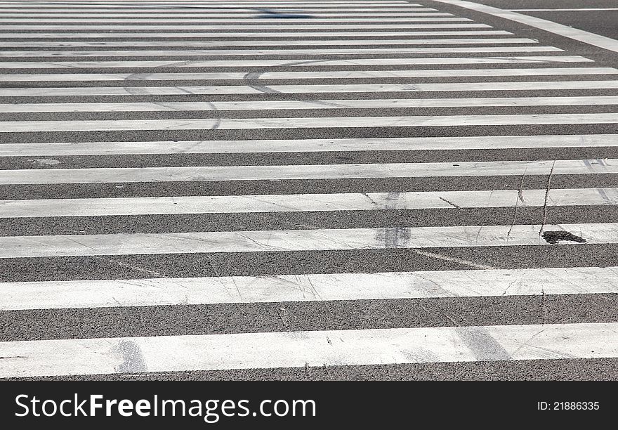 A view of Zebra Crossing.