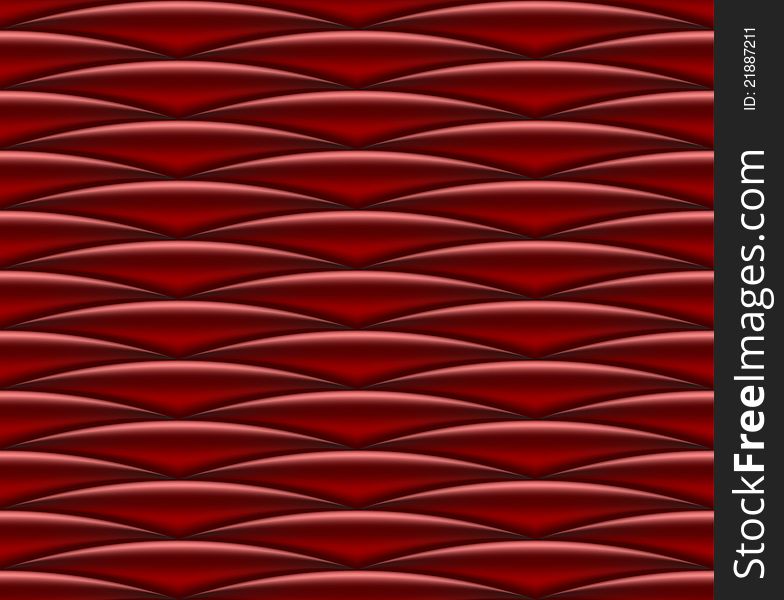 Seamless Red Silken Pattern