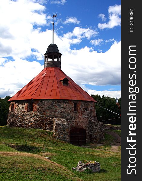 Travel to Kareliya by car. Vicinities lake Ladoga. An ancient Russian fortress. Travel to Kareliya by car. Vicinities lake Ladoga. An ancient Russian fortress.