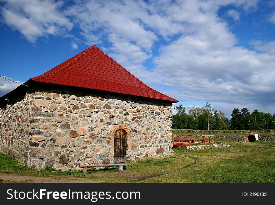 Travel to Kareliya by car. Vicinities lake Ladoga. An ancient Russian fortress. Travel to Kareliya by car. Vicinities lake Ladoga. An ancient Russian fortress.