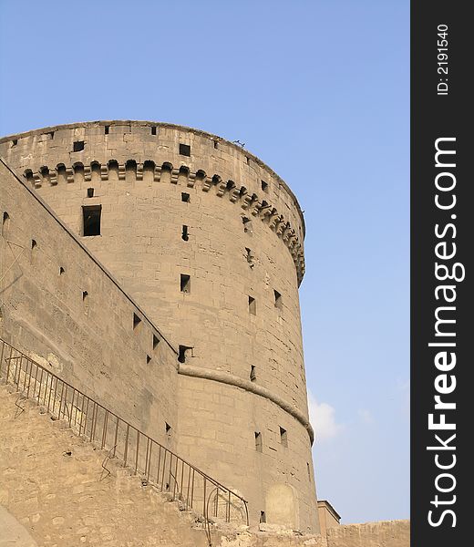 Tower of the Citadel in Cairo.