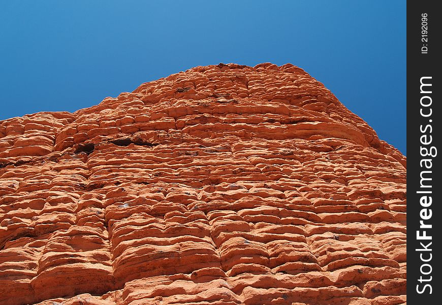 Red rock formations in the Valley of Fire