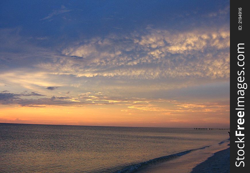 This was the most beautiful sunset I've ever witnessed, and thankfully I had my camera with me! The contrast of the sky and the shoreline was absolutely goregous. This was the most beautiful sunset I've ever witnessed, and thankfully I had my camera with me! The contrast of the sky and the shoreline was absolutely goregous.