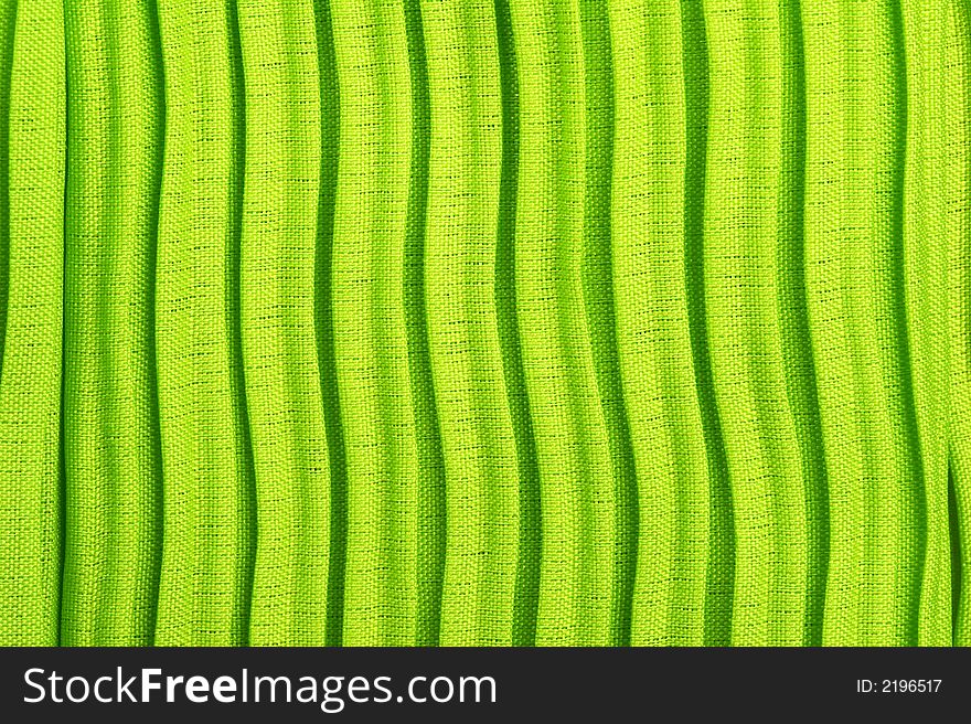 Colored textile background - The color GREEN - landscape format