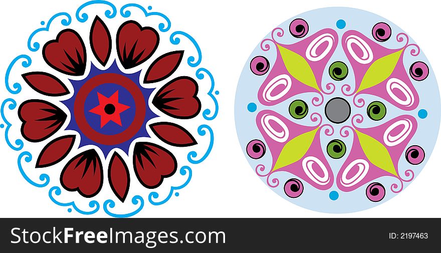 Ornamental motife to projects or backgrounds. Ornamental motife to projects or backgrounds