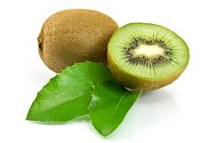 Kiwi Fruit On White Background Royalty Free Stock Images Kiwi Fruit On White Background Royalty Free Stock Images