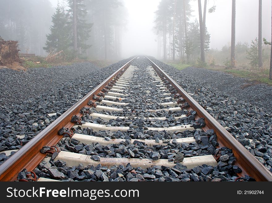 Foggy Railroad