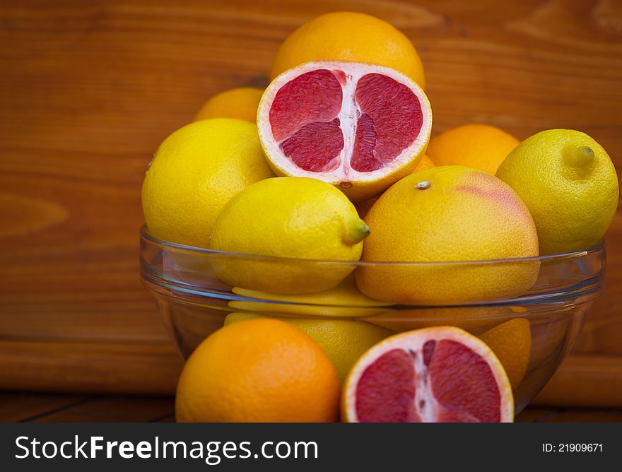 Bowl full of fresh fruit