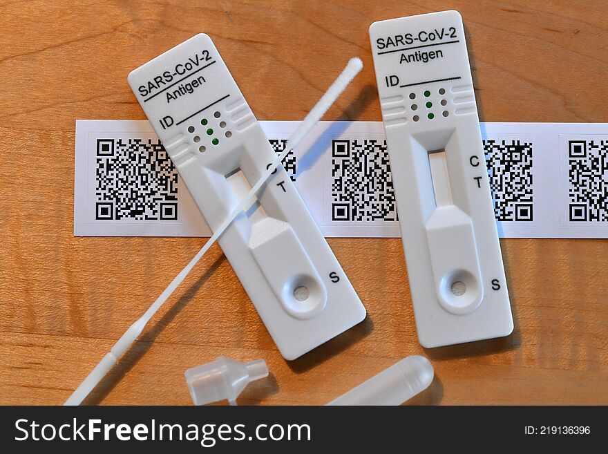 Antigen Test Kit For Digital Self-test In Austria, Europe