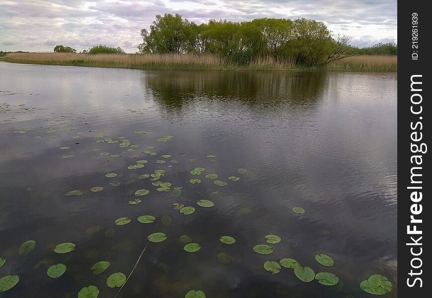 Waterfront in east prussia the city of Labiau. Waterfront in east prussia the city of Labiau