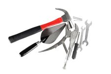 Collage From Tools For House Building Stock Image Collage From Tools For House Building Stock Image