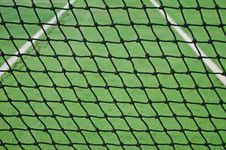 Net At Old Tennis Court Stock Photography Net At Old Tennis Court Stock Photography