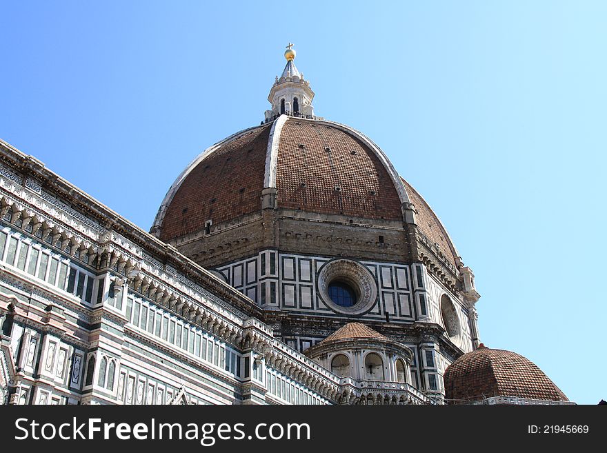 A Cupola of Santa Maria del Fiore Cathedral. A Cupola of Santa Maria del Fiore Cathedral