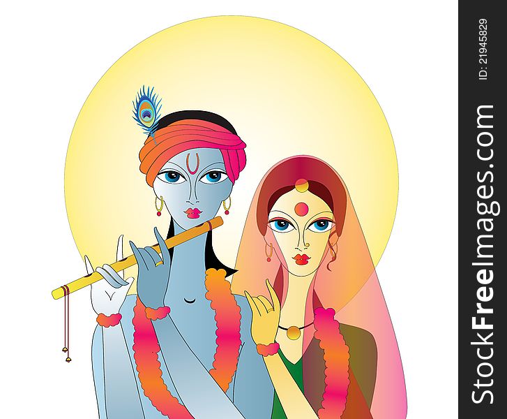 Radha Krishna  Abstract