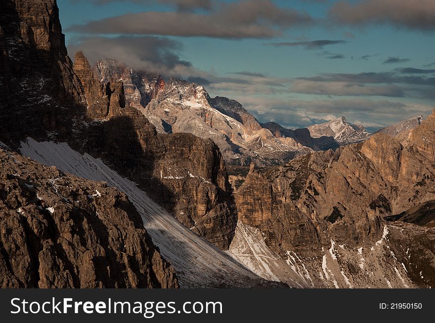 Mountains And Clouds